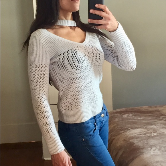 Lucky Brand Sweaters - Lucky Brand NEW item  choker neck sweater wool